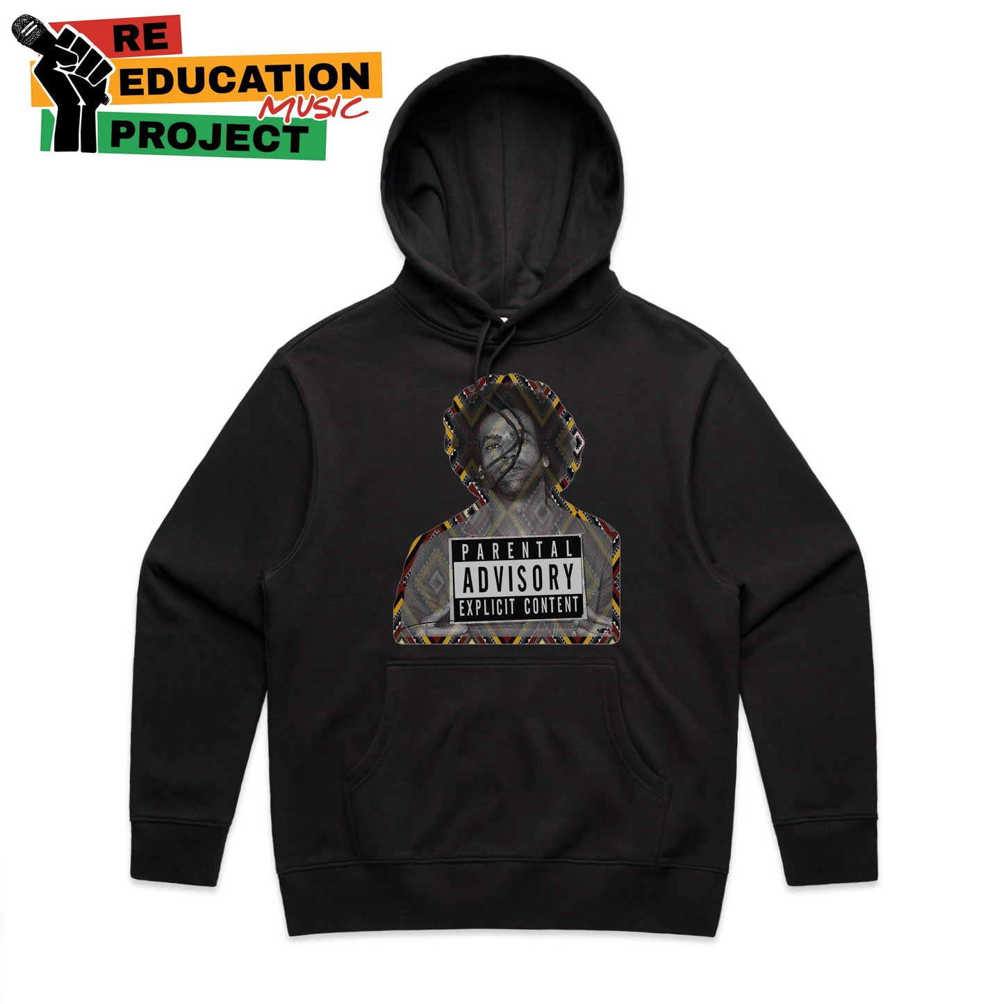 Huey Black Pullover Hoodie