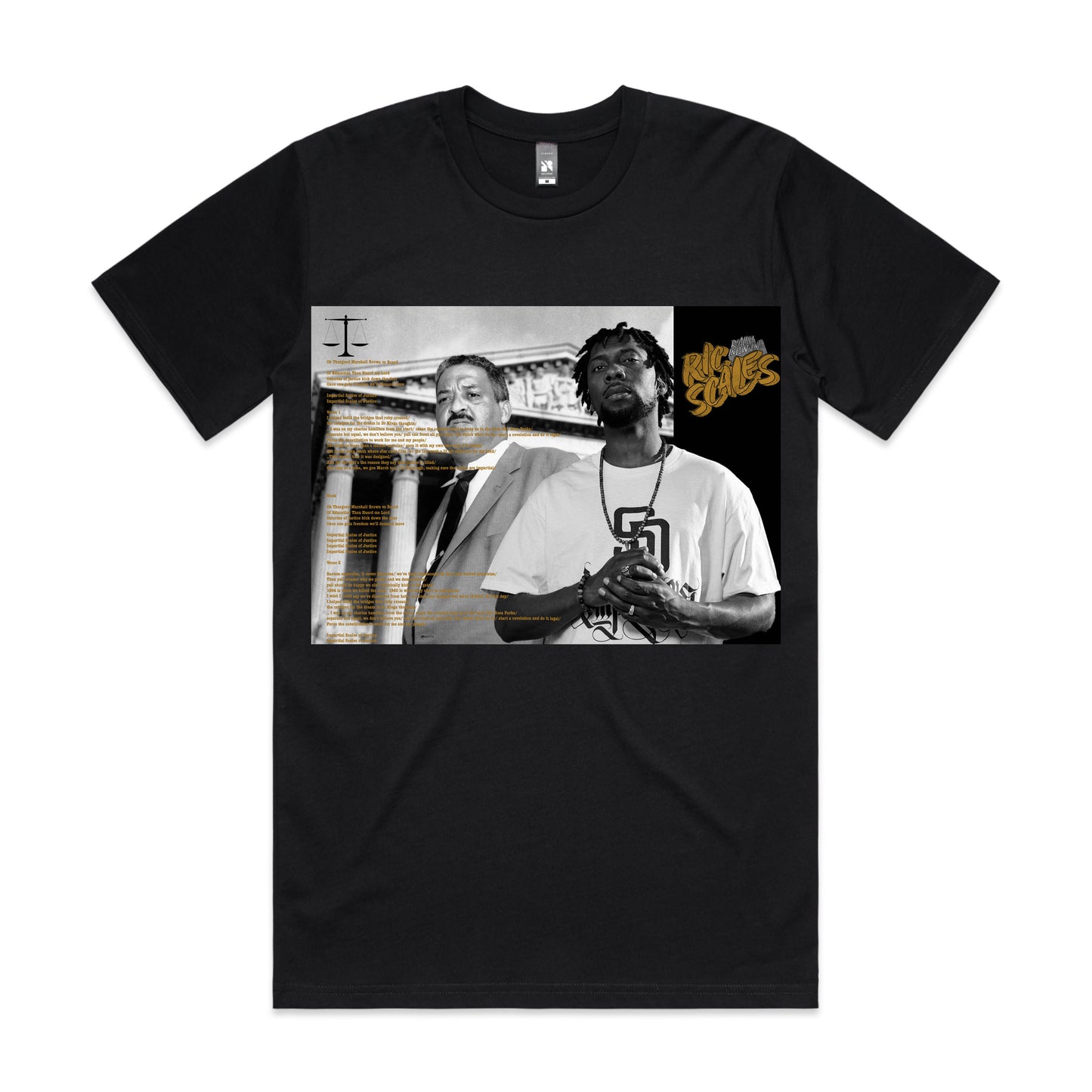 Ric Scales Thurgood Tribute T-Shirt