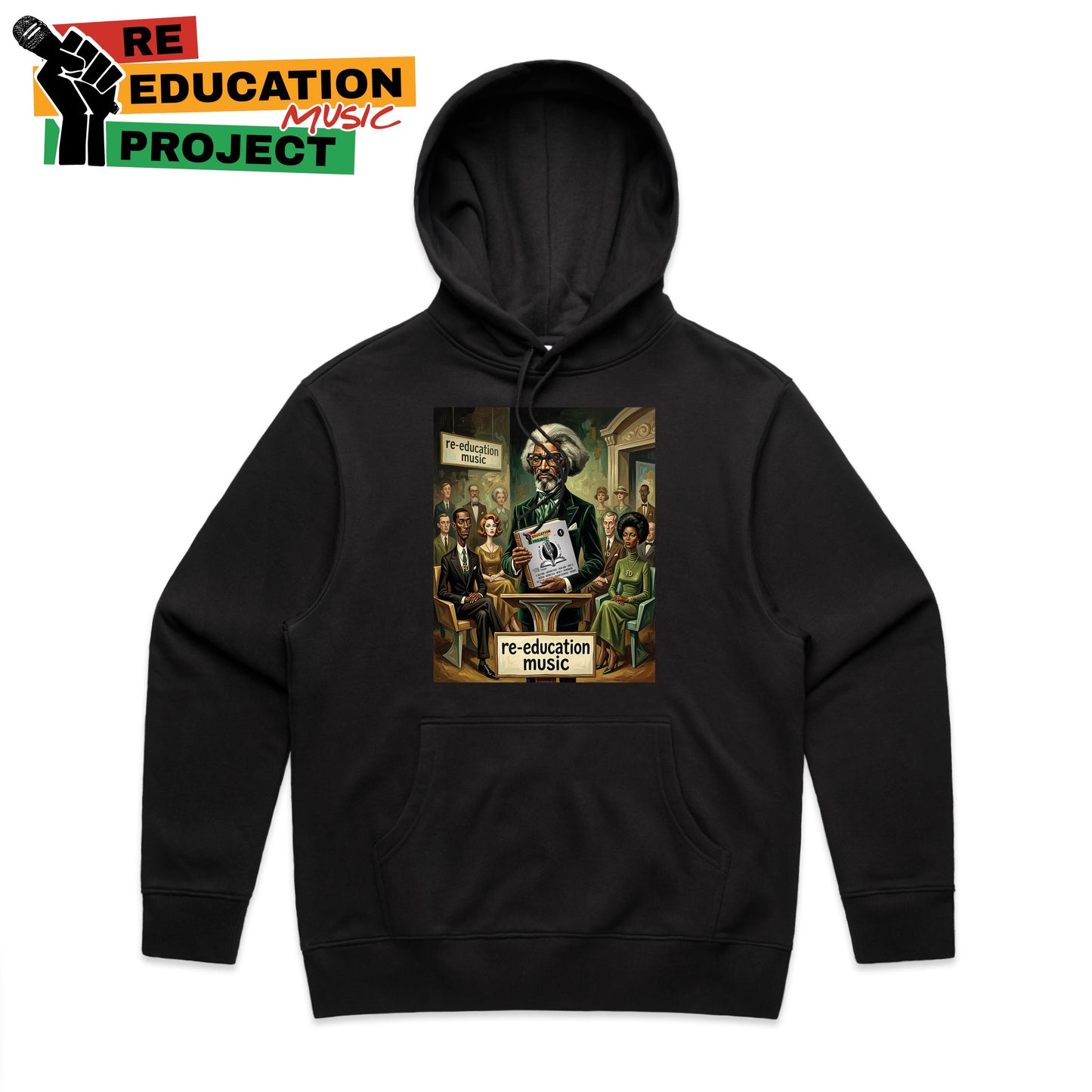 Frederick Douglass - art piece  Pullover Hoodie